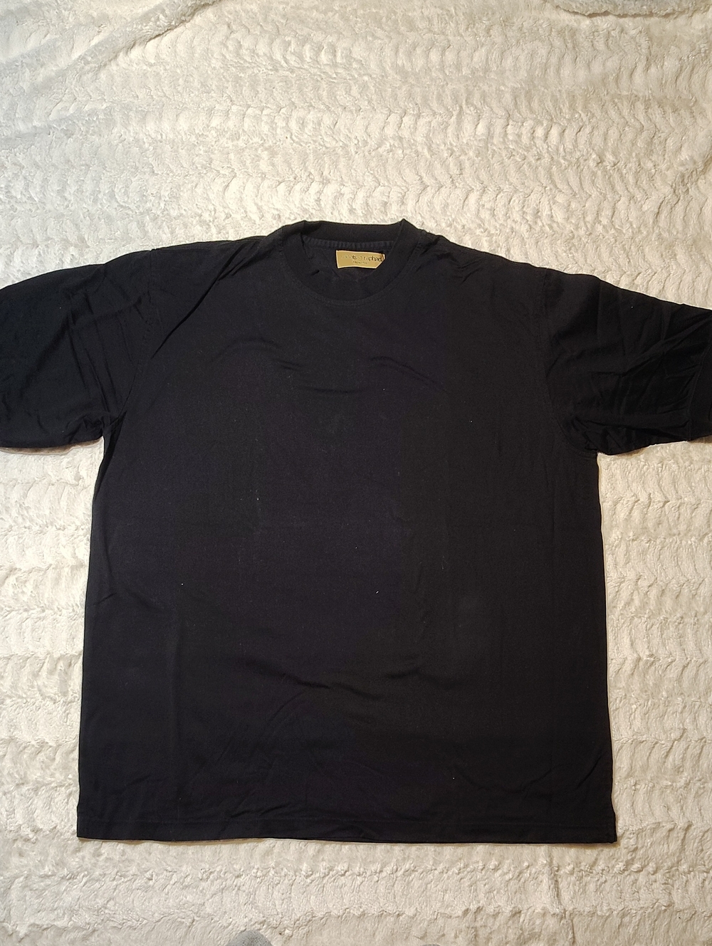 Men's Black Crewneck T-Shirt